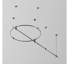 Основание на тросовых подвесах Hang для трековых светильников Maytoni FLARITY TFC-Flar-H05-B_MY