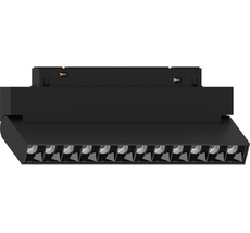 Трековый светодиодный светильник низковольтный 12W 48V черный Feron 51015_FR