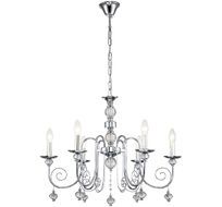 Подвесная люстра хрусталь 678/6PL E14*40W Escada 678/6PL Chrome_ESC
