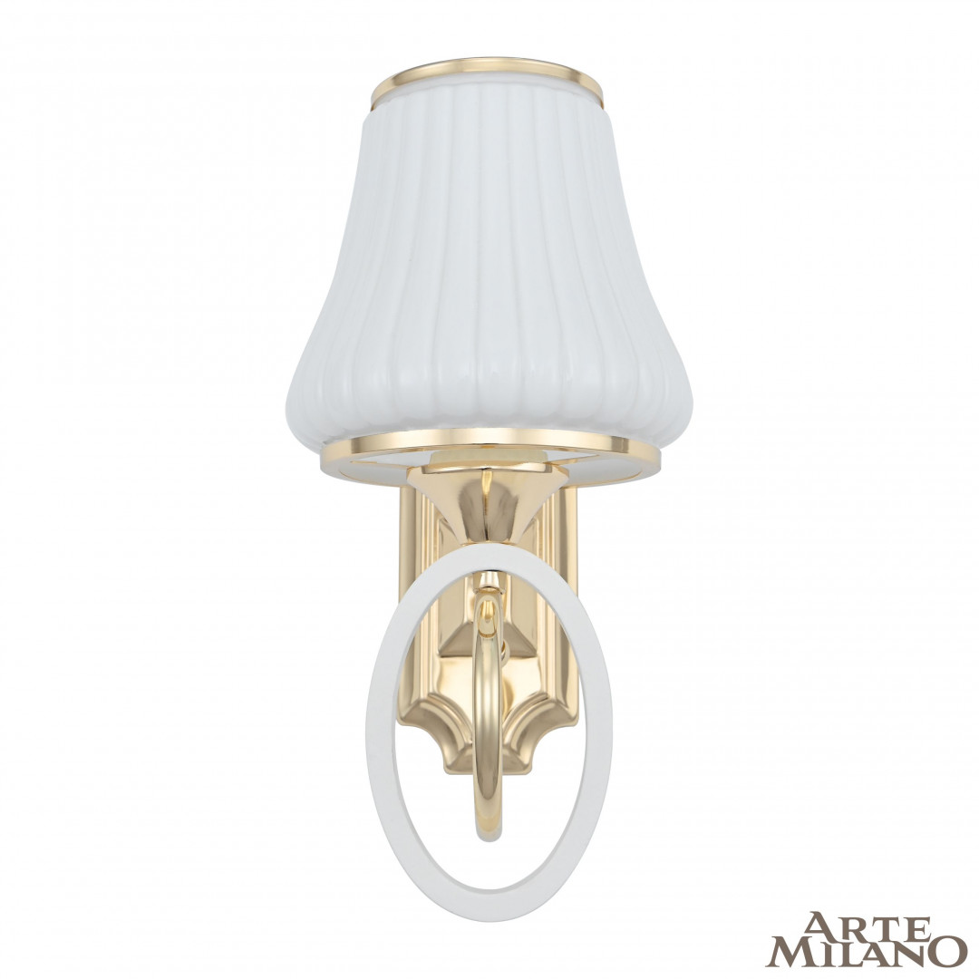 Бра Arte Milano Florentina 302387/1W Wh/Gd
