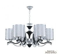 Подвесная люстра Arte Milano Florentina 306787/6 Bk/Ni