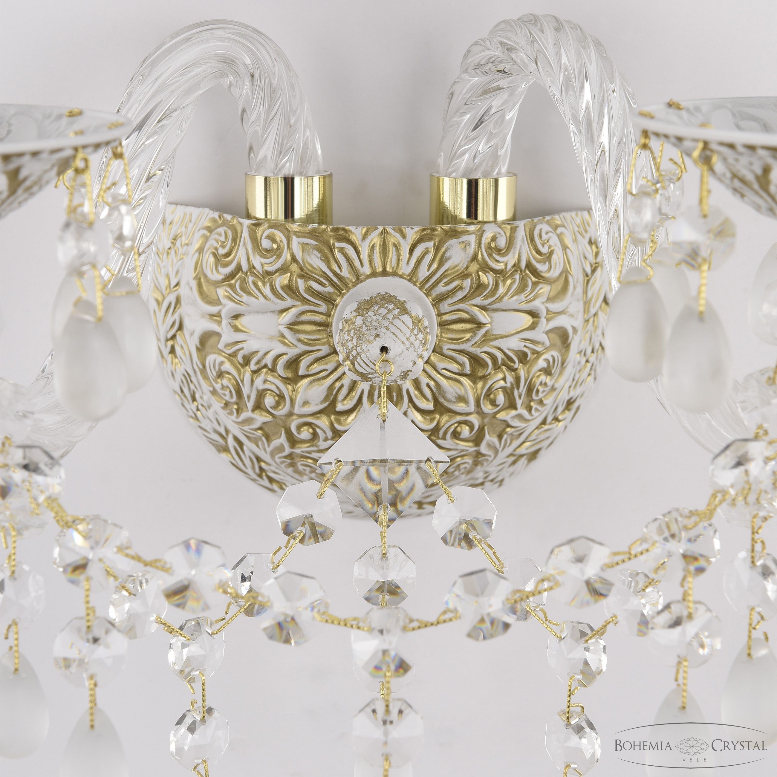 Бра Bohemia Ivele хрустальное AL AL16310B/2/141 WMG V0300_BI