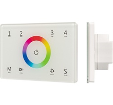 Панель Sens SMART-P83-RGB White (230V, 4 зоны, 2.4G) ( Arlight 028402_ARL