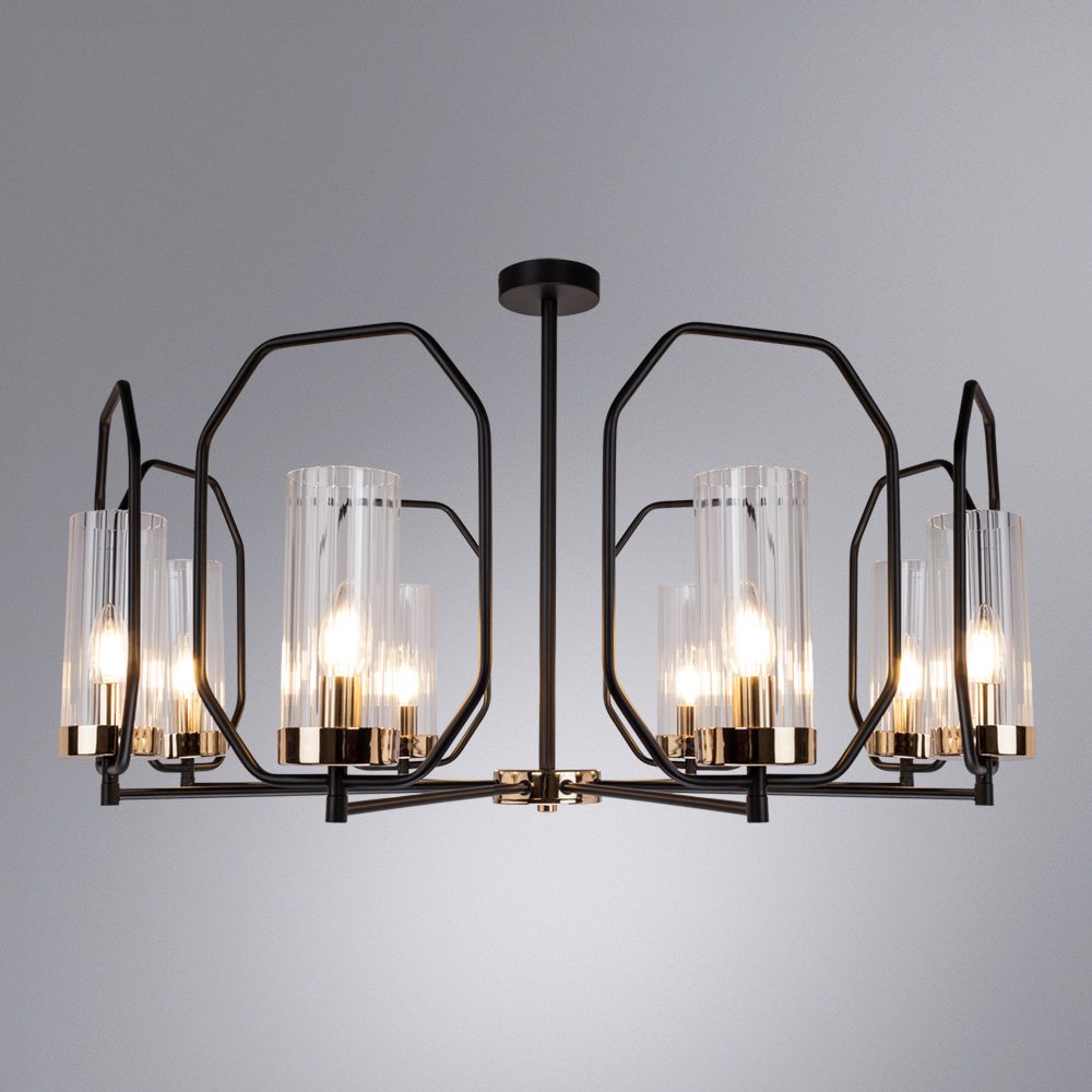 Потолочная люстра ArteLamp CELAENO A7004PL-8BK