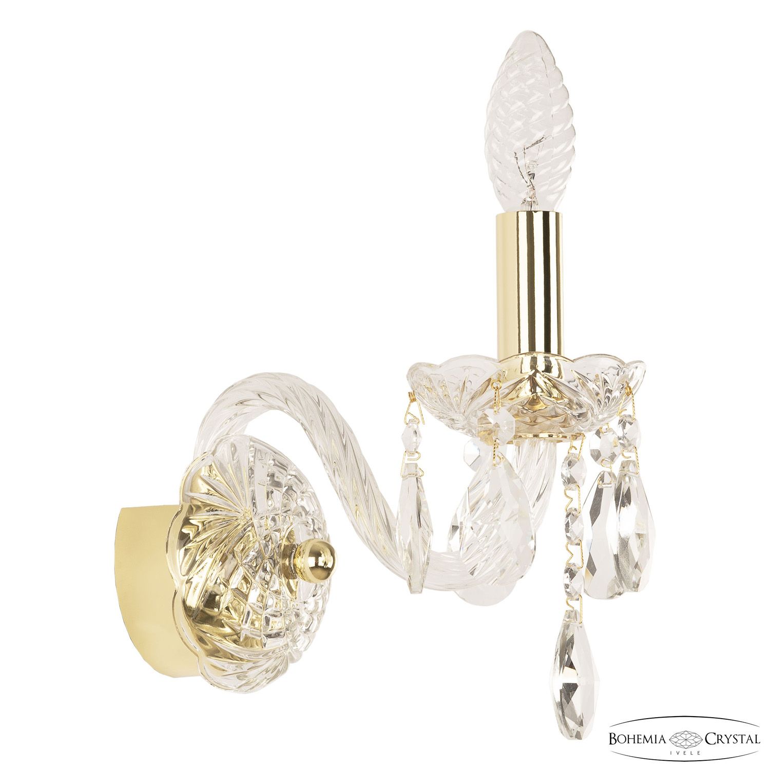 Бра Bohemia Ivele Crystal 101B/1/141 G_BI