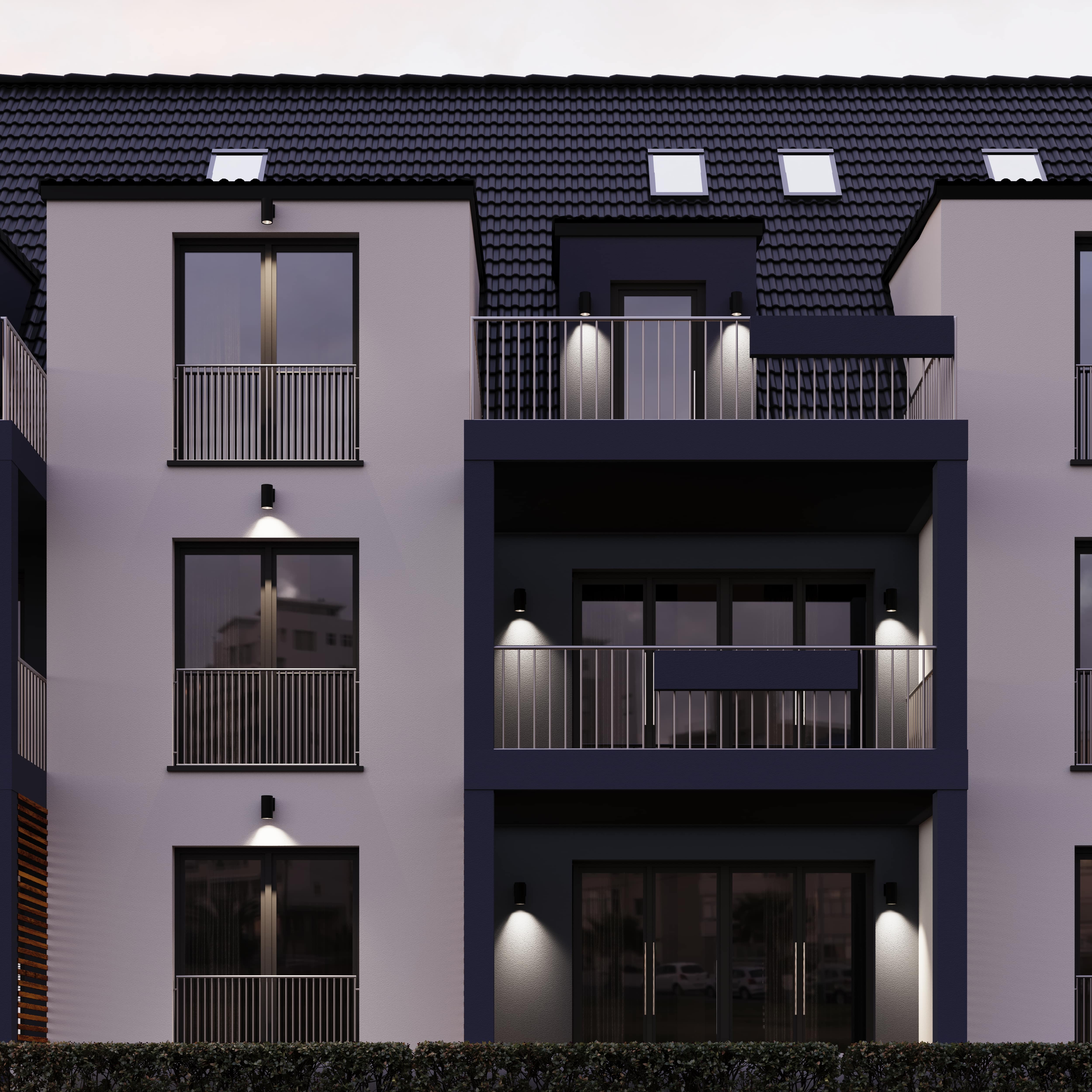 Уличный настенный светильник ST Luce TUBO SL9530.401.01