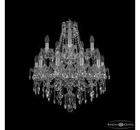 Хрустальная люстра Bohemia Ivele Crystal 1415/10+5/200/2d Ni_BI