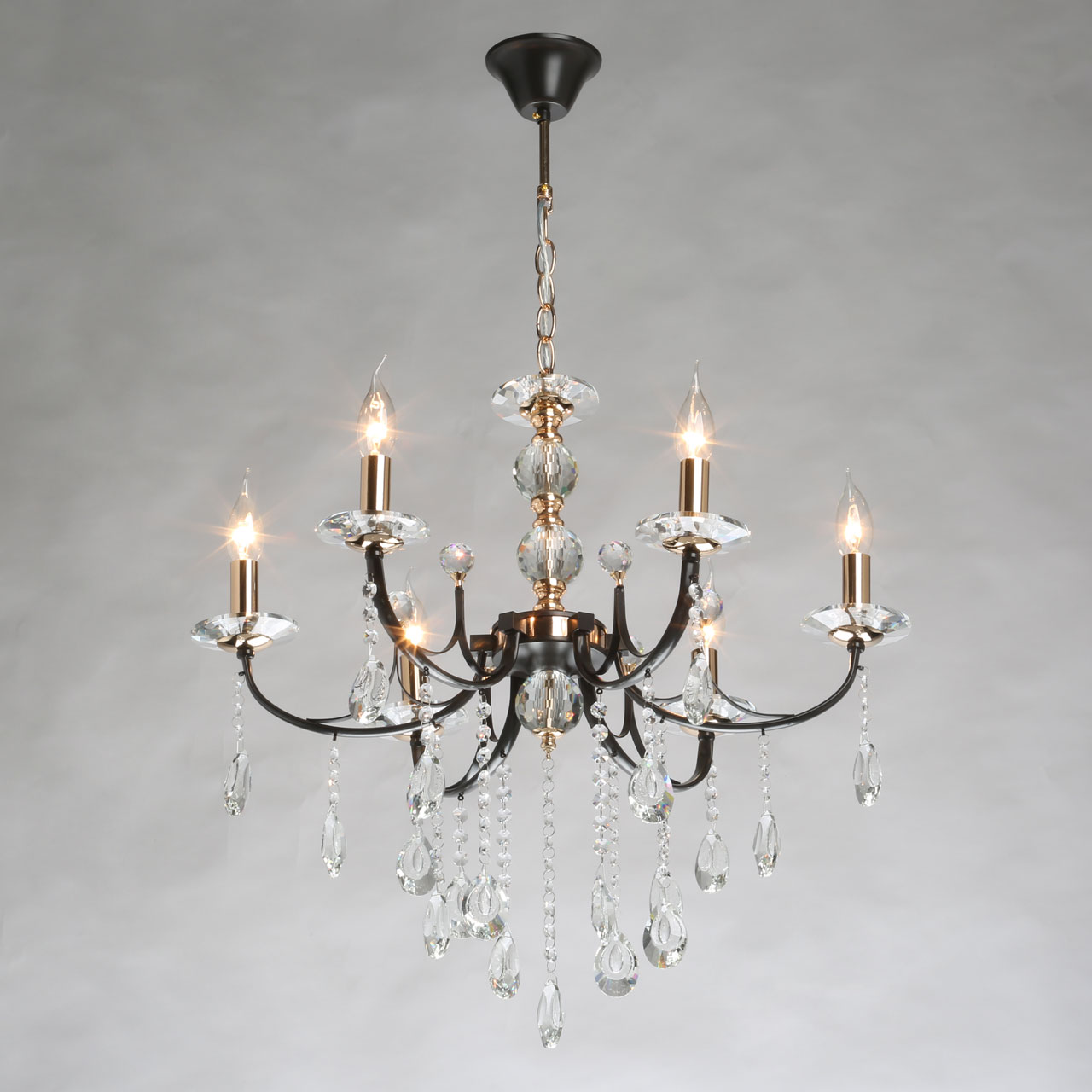 Подвесная люстра De Markt Свеча 683014506_MW