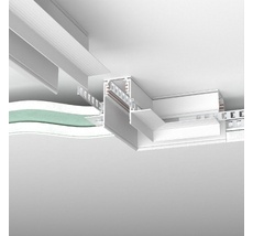 Коннектор угловой для встраиваемого шинопровода под ГКЛ 12,5мм Elektrostandard Slim Magnetic a067501_ES