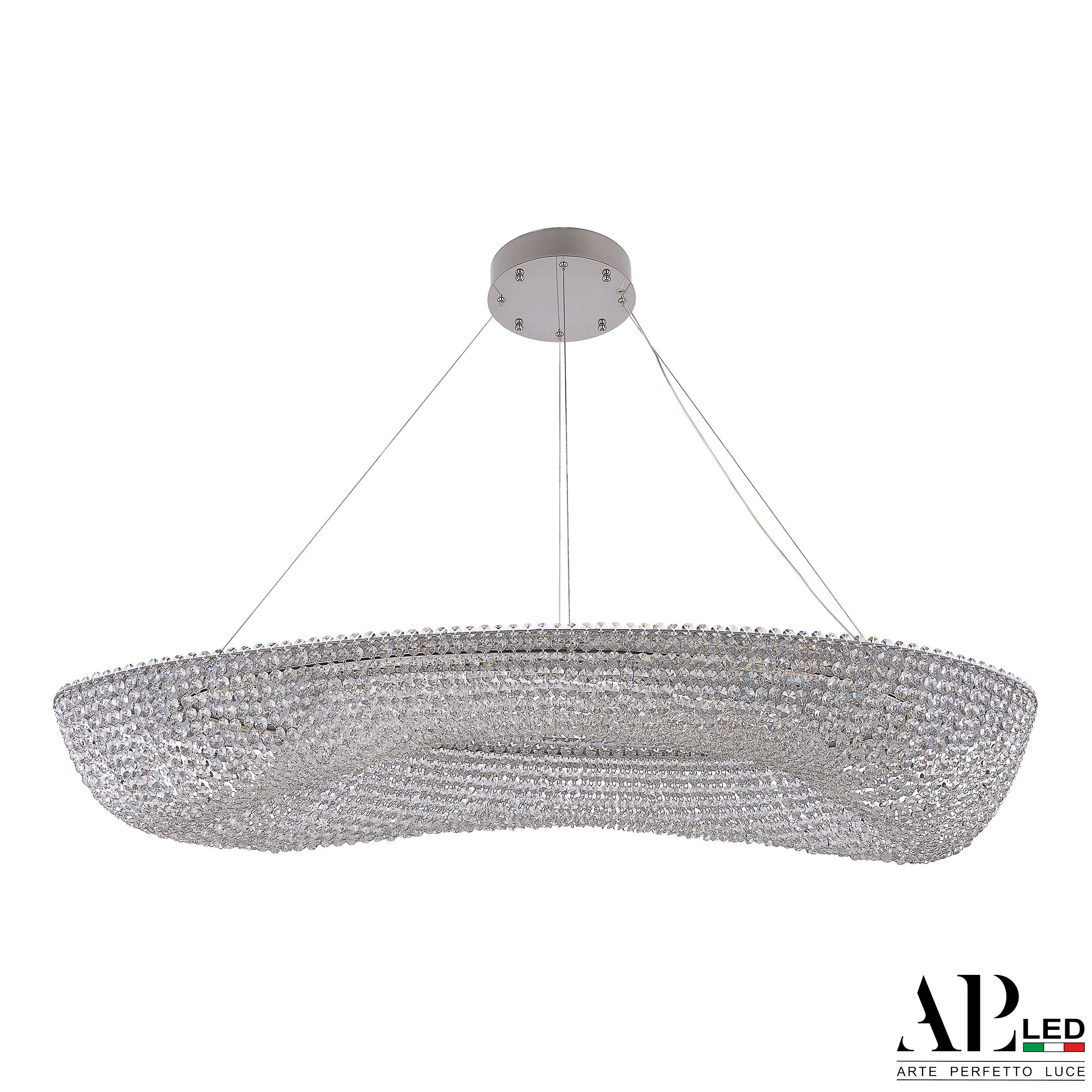 Хрустальная люстра APL LED Sicilia SH523.0.120.A.Ni.4000