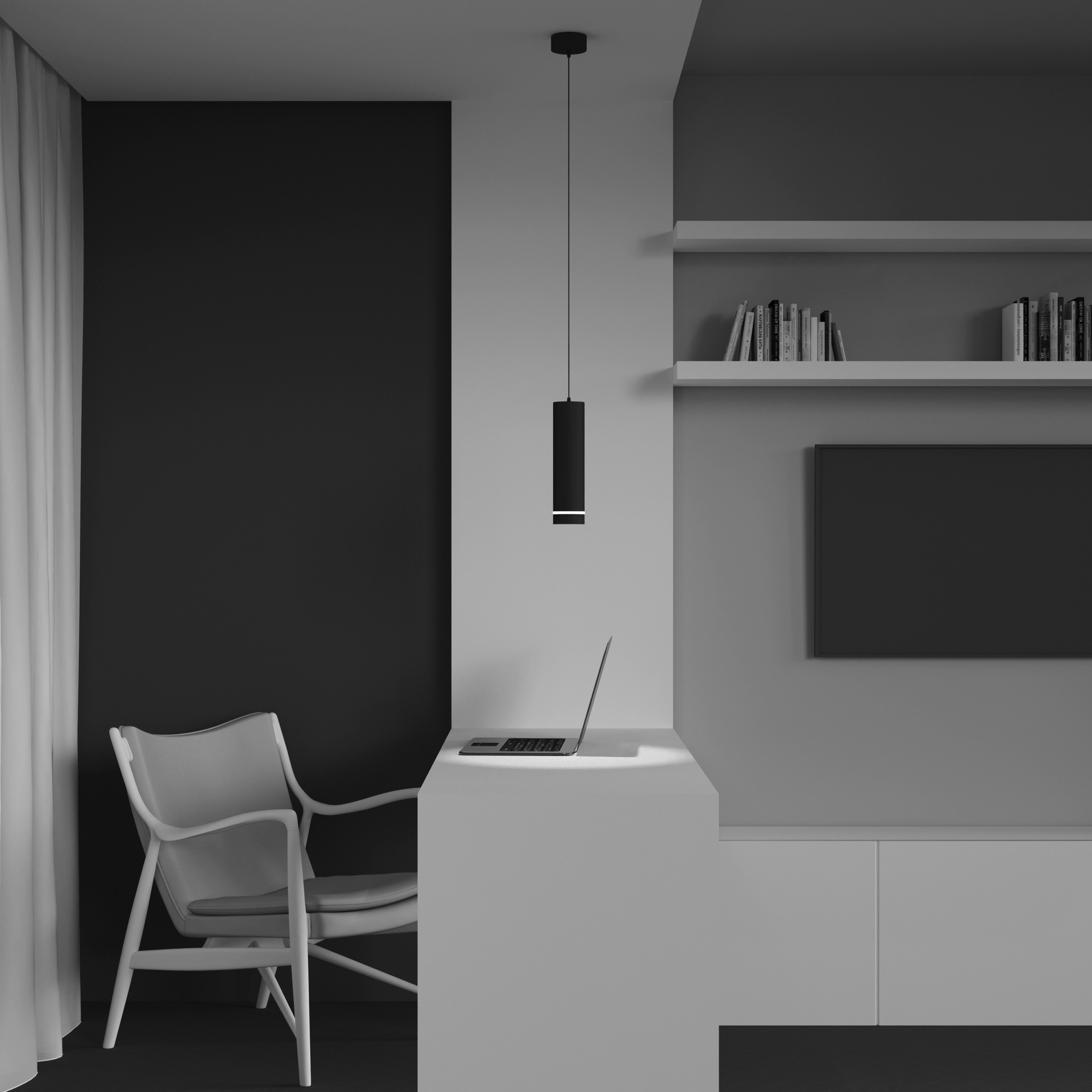 Подвесной светильник Maytoni Technical Orlo P085PL-12W3K-B_MY