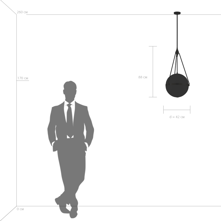 Подвесной светильник LightStar MODENA 816047_LS