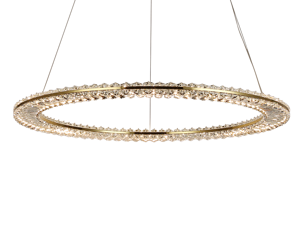 Подвесная люстра Newport CRYSTAL 8241N/800 gold_NP