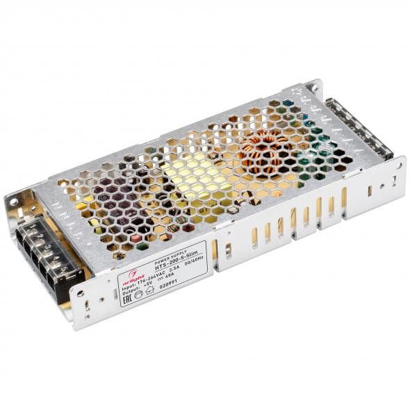 Блок питания HTS-200-5-Slim (5V, 40A, 200W) 020991_ARL