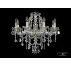 Хрустальная люстра Bohemia Ivele 1415/8/200 G Leafs_BI