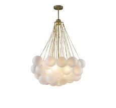 Подвесная люстра ILamp GLOBE 10099P/3-D800 GL-WH_IP