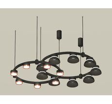 Подвесная люстра Ambrella light Techno Ring с акрилом Traditional DIY XR92091100_AMB