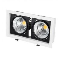 Встраиваемый светильник Arlight CL-KARDAN-S283x152-2x25W 027924_ARL