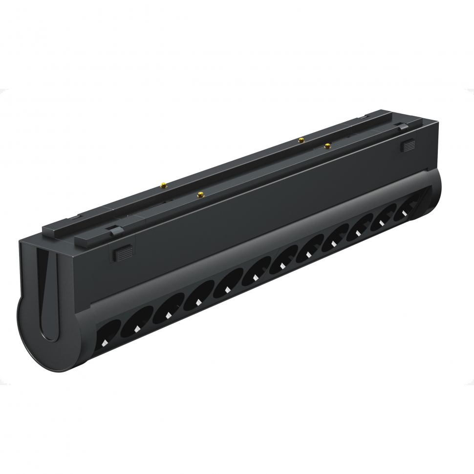 Поворотный магнитный трековый светильник iLedex VISION 4825-041-L209-12W-36DG-4000K-BK_IX