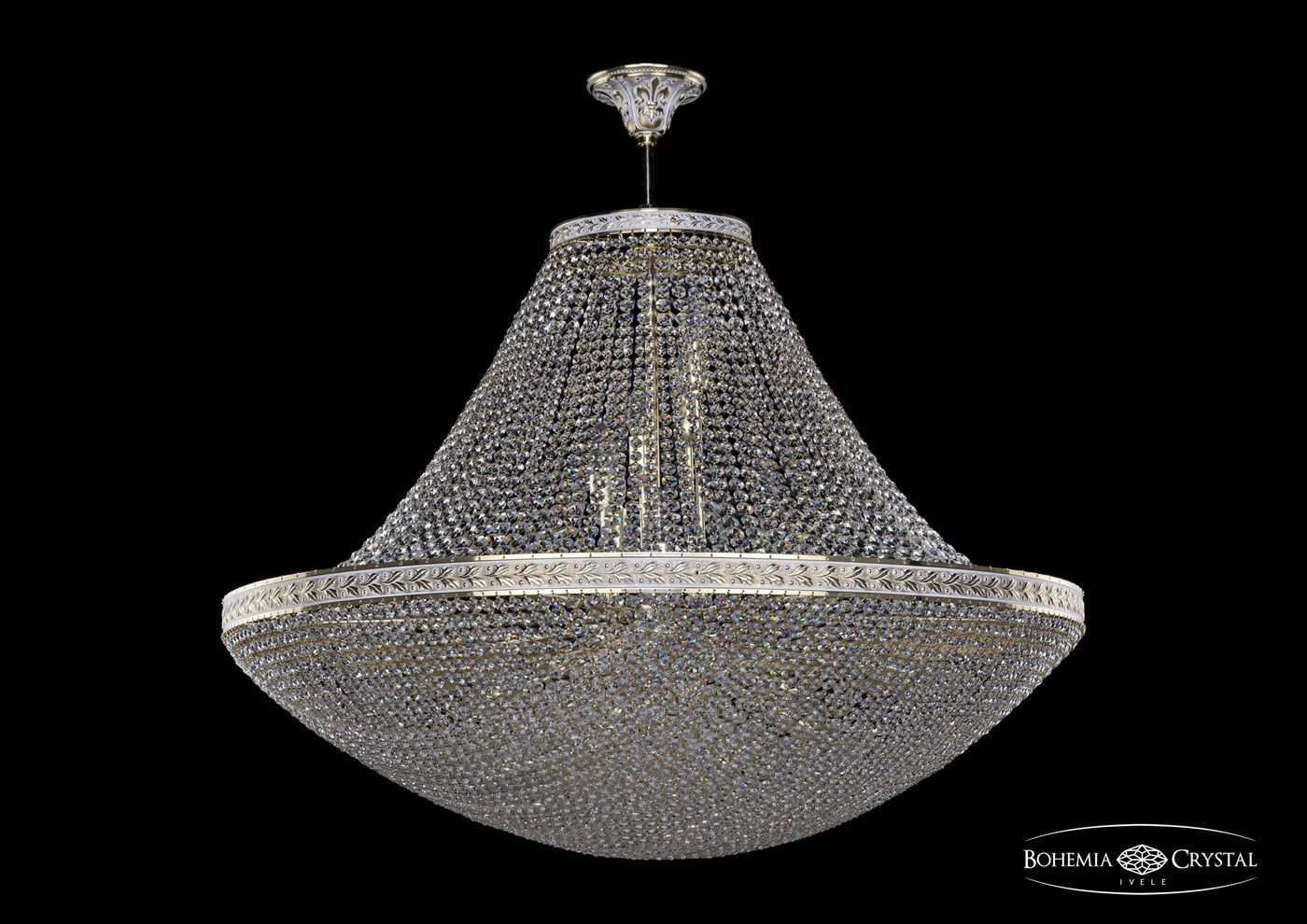 

Хрустальная люстра Bohemia Ivele 19321/H1/100IV GW, 19321/H1/100IV GW