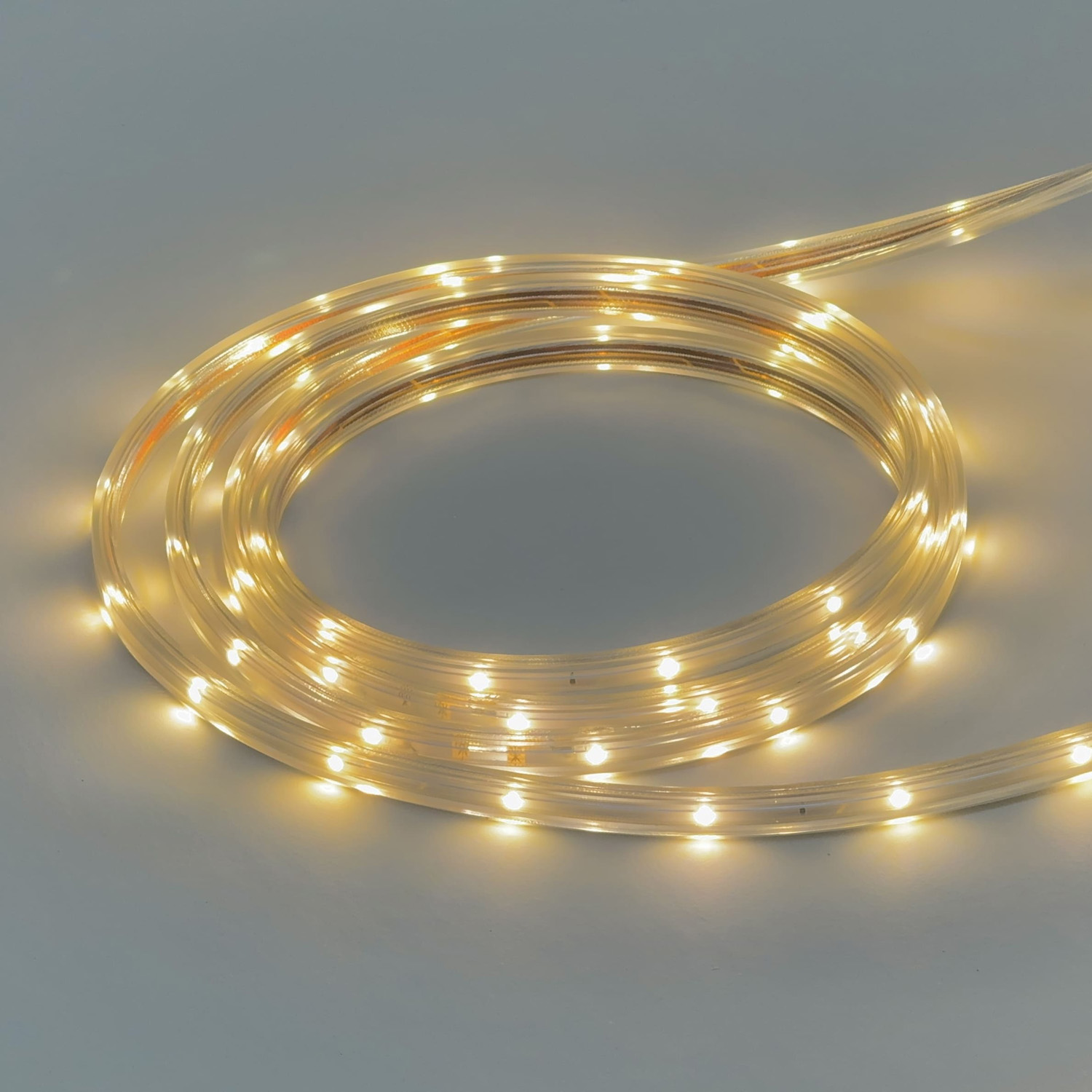 Светодиодная Лента LTC Герметичная Тепло-Белая 220В, SMD2835, 24LED/м, 2700К, IP65, Бухта 100м LTC NL-H1-2WW