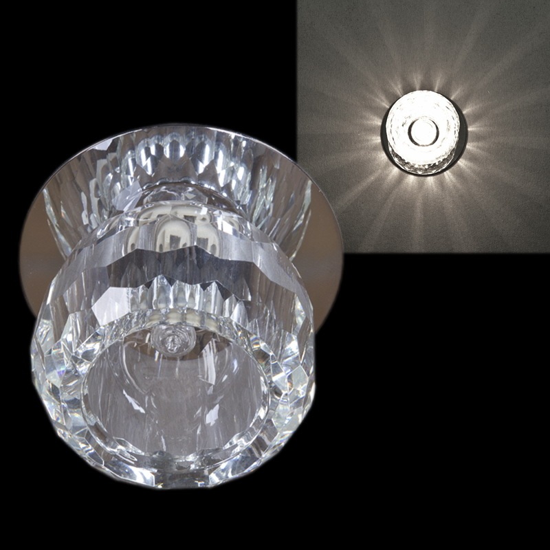 Точечный светильник круглый Sneha 7082/H G9 CR_SN