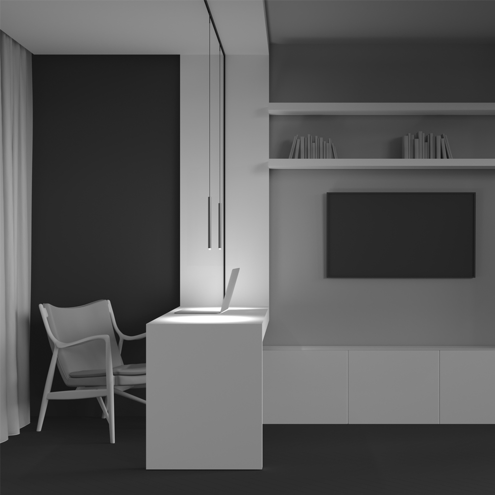 Трековый подвесной светильник Maytoni Skim TR191-1-3W3K-M-BBS_MY