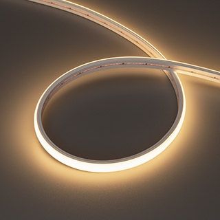 Светодиодная лента герметичная MOONLIGHT-TOP-X320-11x7mm 24V Warm3000 (10 W/m, IP65, CSP, 0,5m, wire x1) ( Arlight 055529_ARL