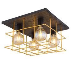 Потолочная люстра Globo Merril 15530B-4D_GL