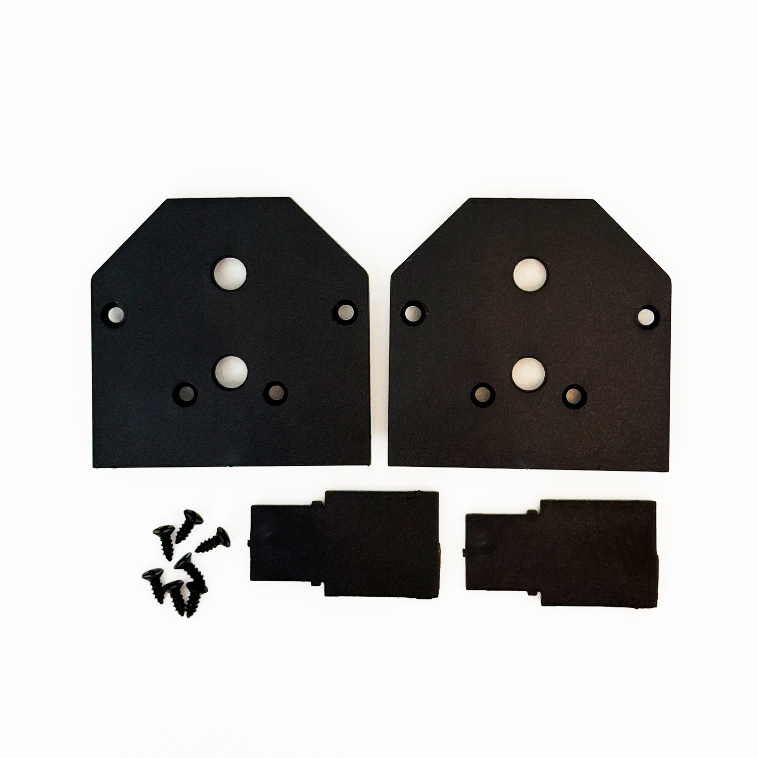 Заглушка для встраиваемого магнитного трека в натяжной ПВХ потолок, в комплекте 2 шт Crystal Lux CLT 0.234 06 BL_CR