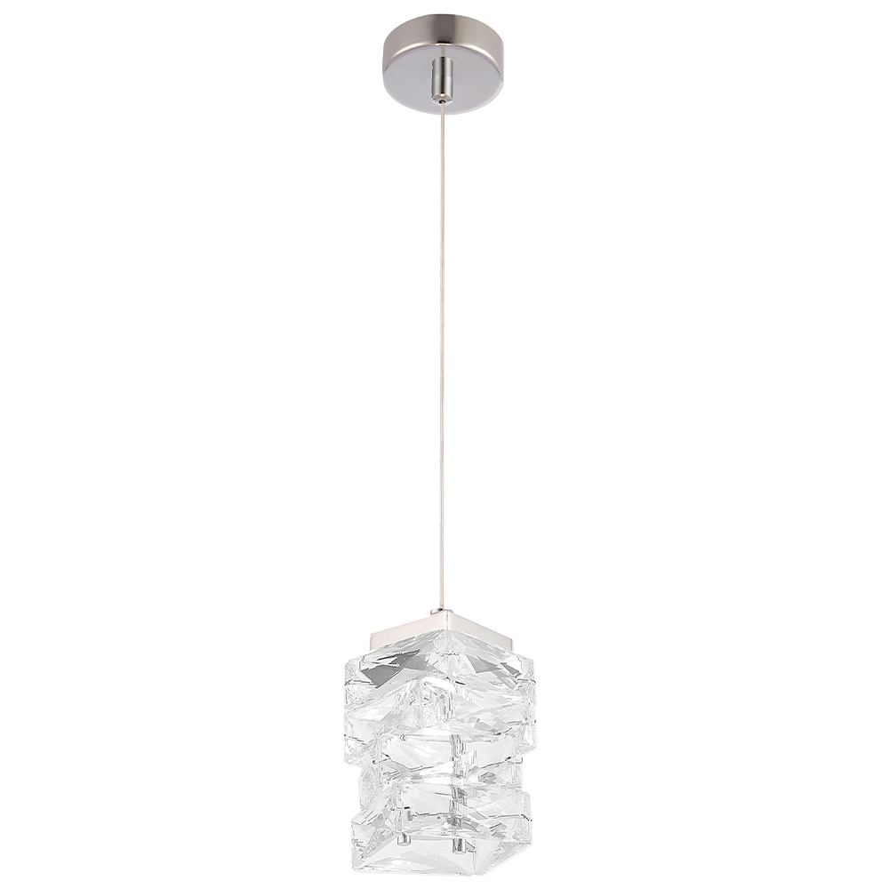 Подвесной светильник Crystallux ROLANDO SP1.1 CHROME_CR