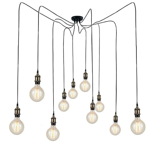 Подвесная люстра Loft IT Spider LOFT1162A/10_LF
