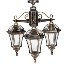 Потолочный светильник уличный IP44 Oasis Light 95270SA/3 Gb_OL