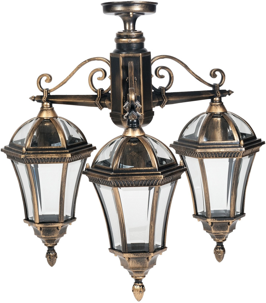 Потолочный светильник уличный IP44 Oasis Light 95270SA/3 Gb_OL