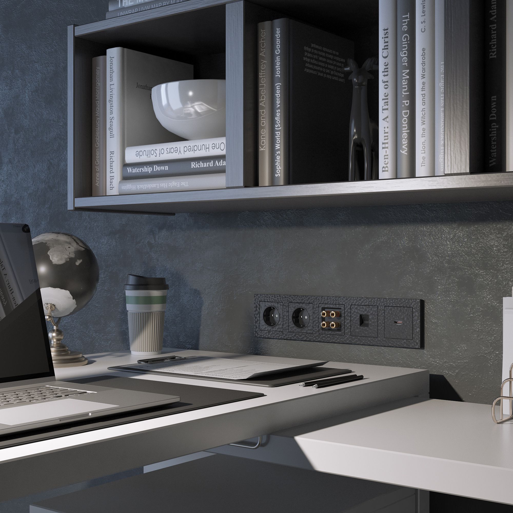 Накладка для RJ-11 (черный) Hummer a052046_WR