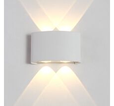 Настенный светильник Crystallux CLT 023W2 WH_CR