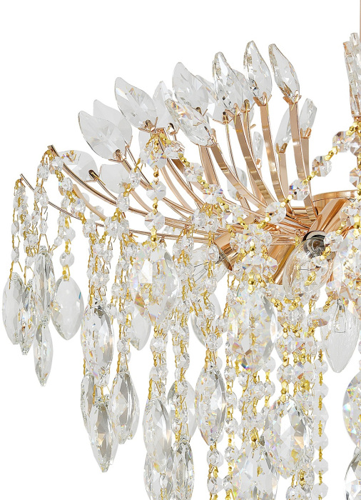 Потолочная люстра на штанге Escada 2104/8P Gold_ESC