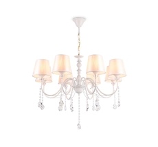 Подвесная люстра с абажуром и хрусталем Ambrella Light Modern TRADITIONAL TR4605_AMB