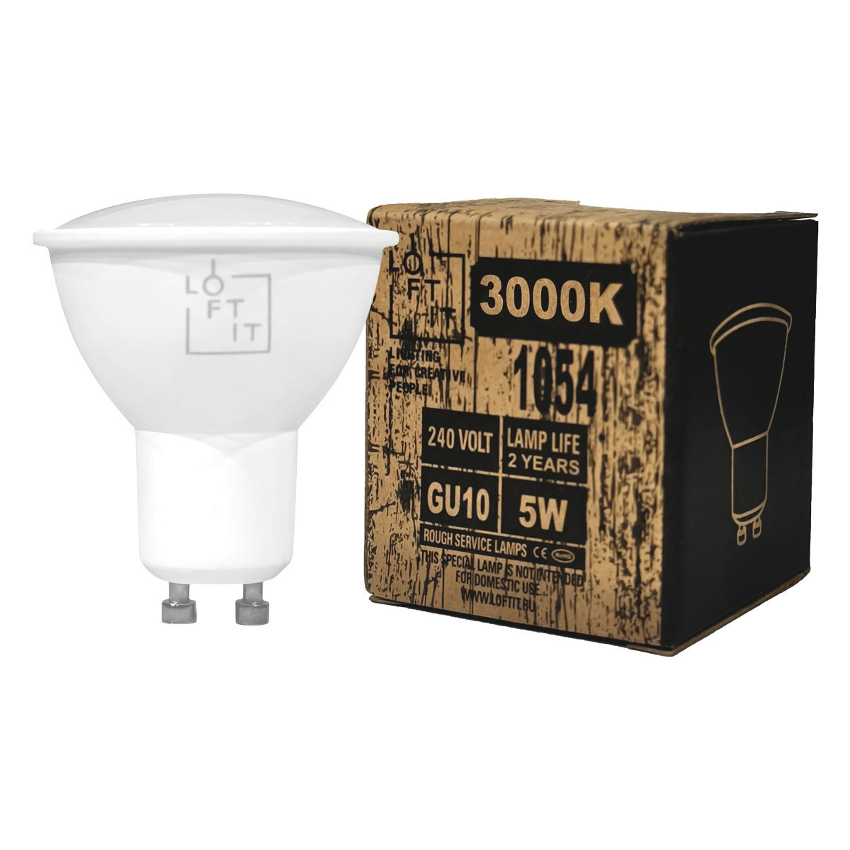 Светодиодная лампа LOFT IT GU10 5W 3000K GU1053LED_LF