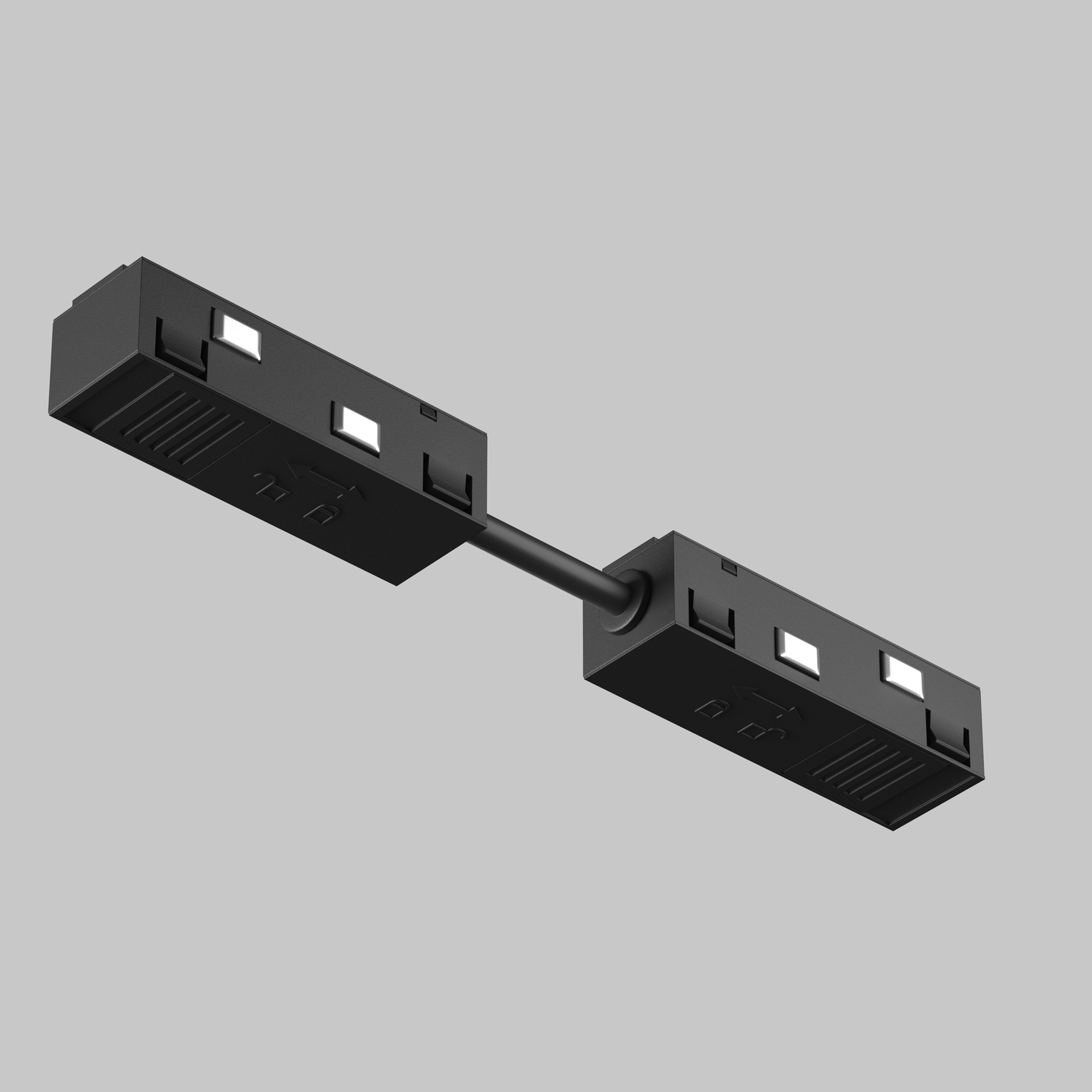 Коннектор питания прямой гибкий Maytoni Exility TRA034CPC-42B-5-1_MY