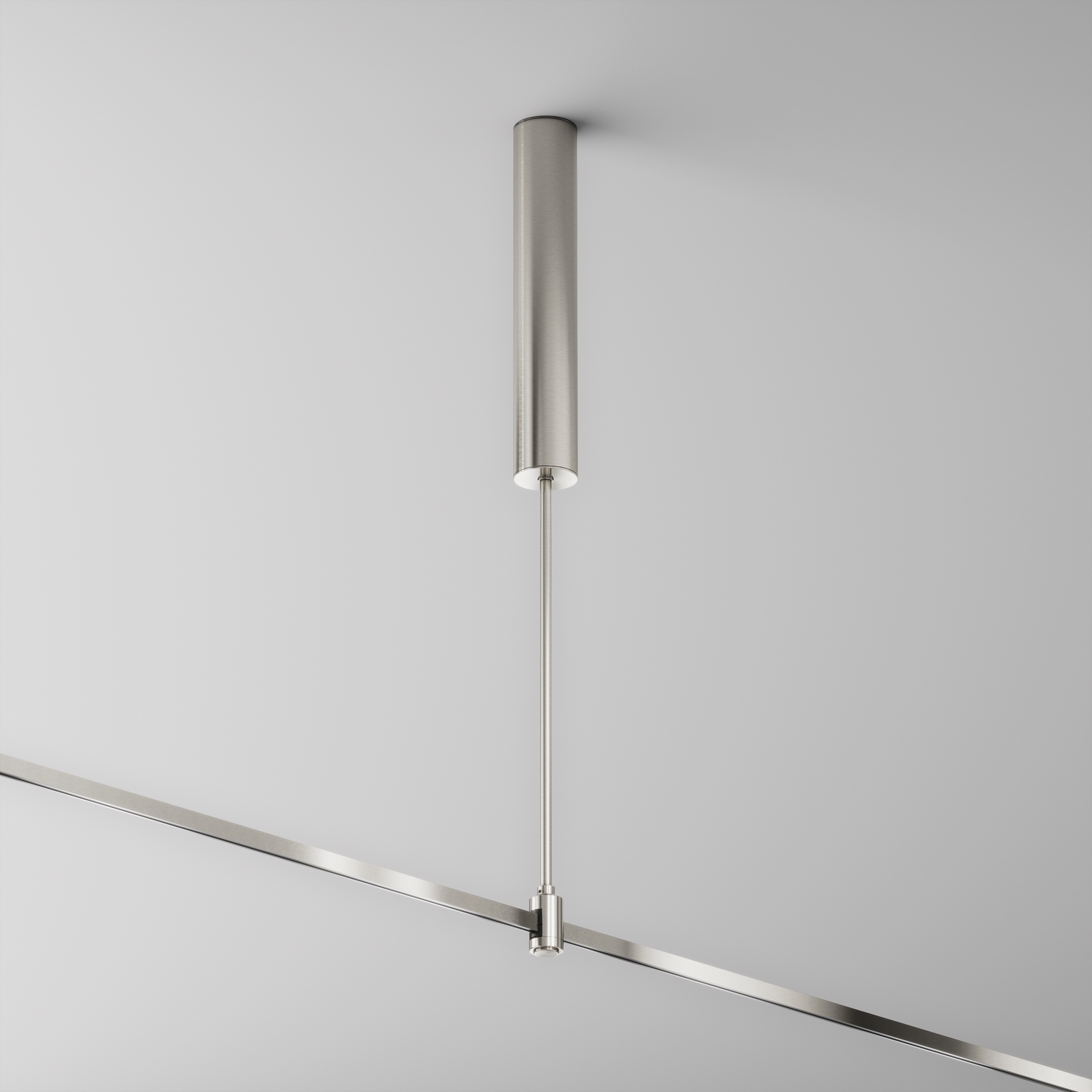 Основание потолочное Long 385мм для блока питания с вводом питания Flarity Maytoni TRA159C-BB1-PT_MY