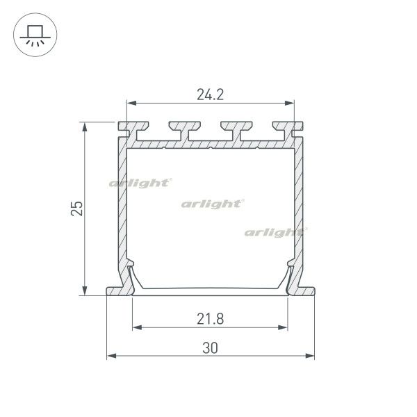 Профиль Arlight PLS-LOCK 023386_ARL
