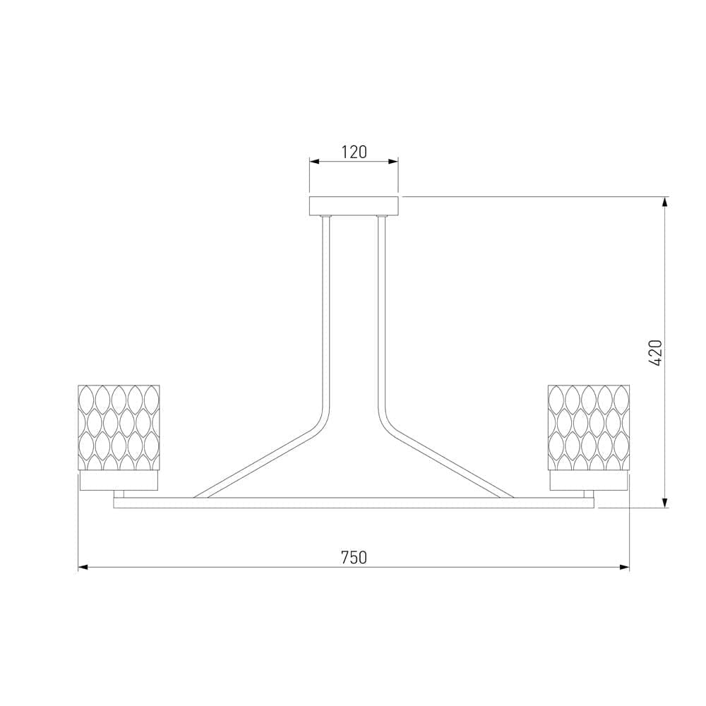 Потолочная люстра Eurosvet Calle a057093_EU