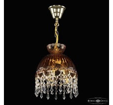 Подвесной светильник Bohemia Ivele Crystal 5478/22 G Amber/M-1G Drops_BI