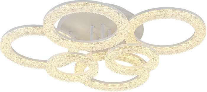 Потолочная люстра (+ночной режим) светодиодная Escada 10296/6LED BL_ESC