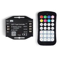 Контроллер WIFI Tuya для светодиодных лент RGB c радио пультом 2.4G 24A 12V 288W/ 24V 576W GS11551 Ambrella Light GS GS11551_AMB