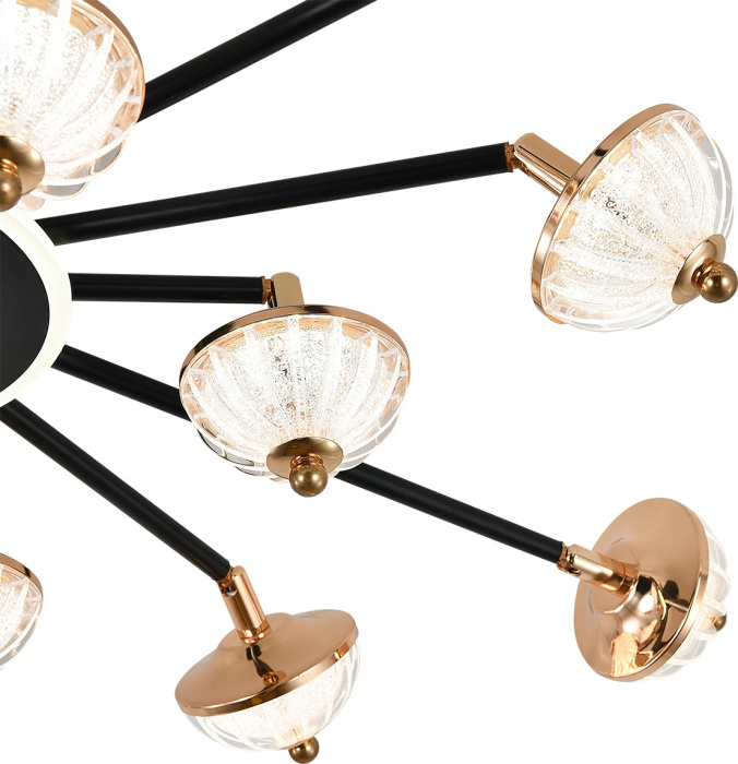 Потолочная люстра (+ночной режим) светодиодная Escada 630/A LED BL_ESC