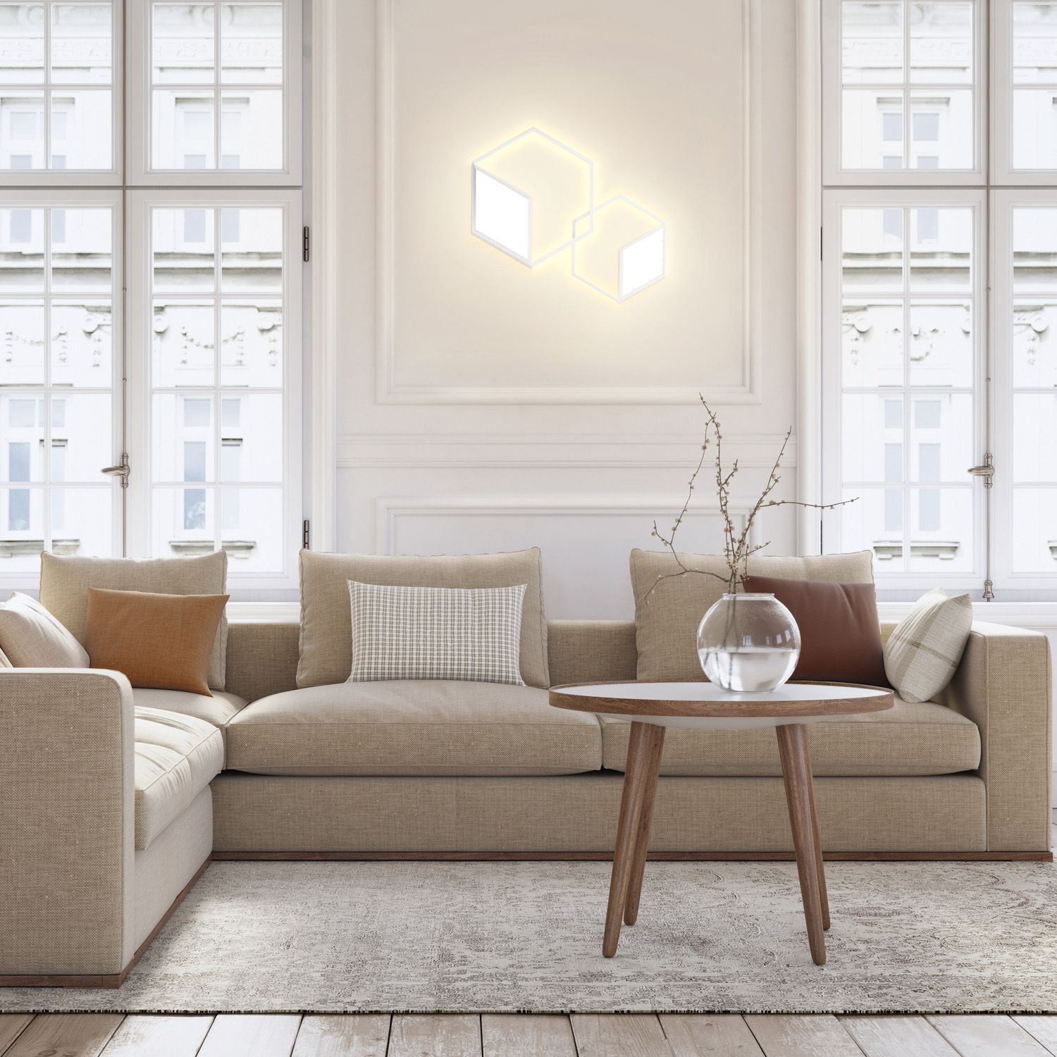 Настенный светильник Mantra KUBICK 7594_MN