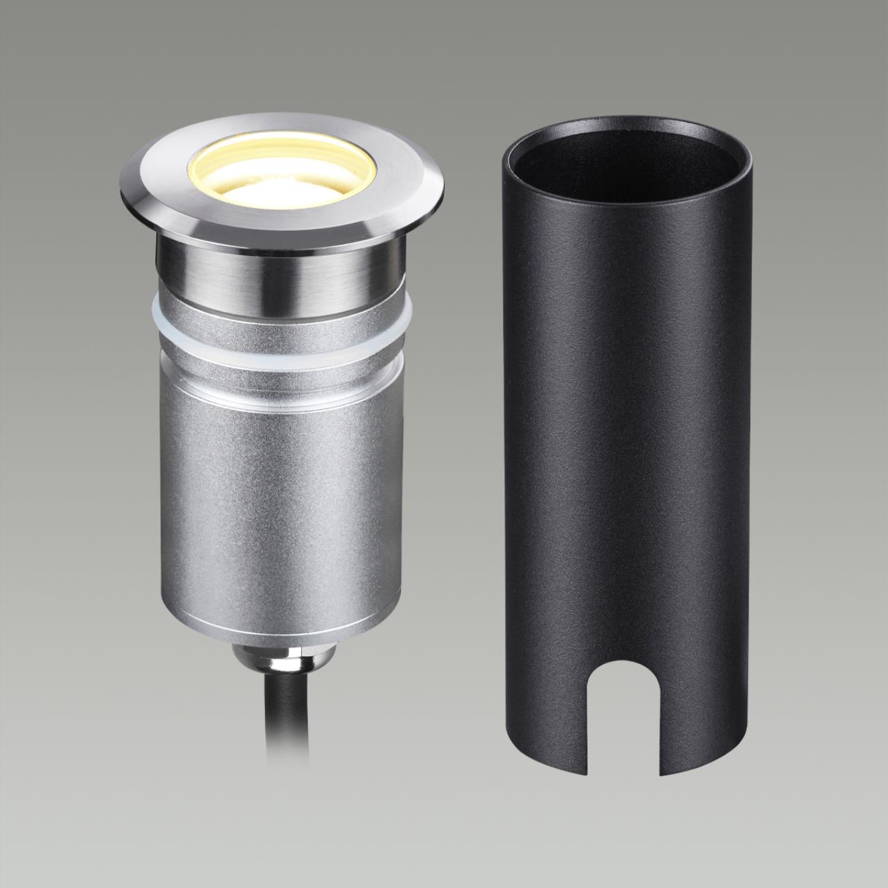 Уличный встраиваемый грунтовый светильник ODEON LIGHT INGRO 6660/1GL3