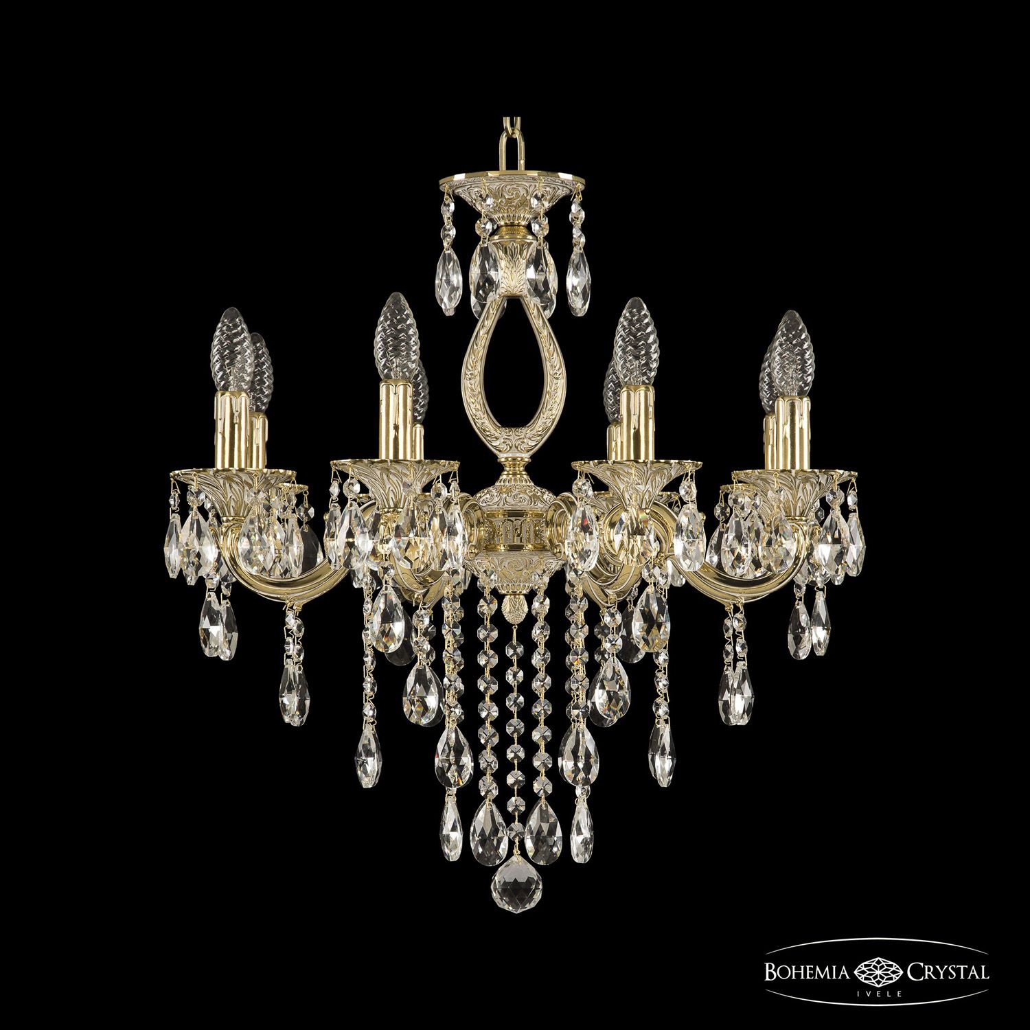 

Хрустальная люстра Bohemia Ivele 72301/8/175 B GW, 72301/8/175 B GW